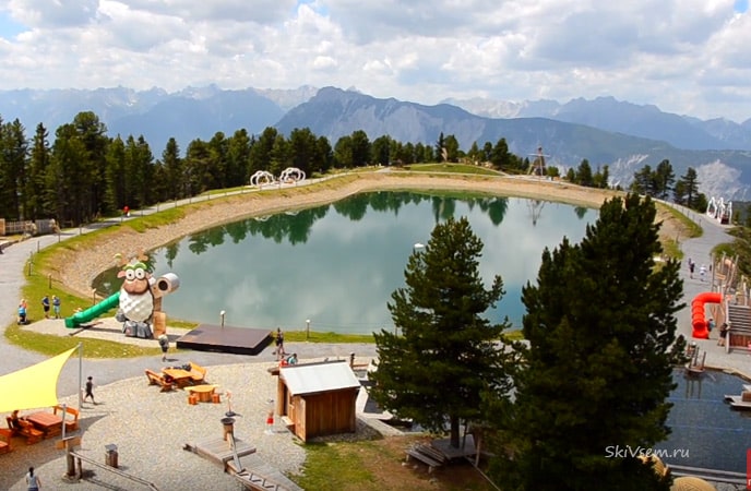 Отдых на альпийском озере