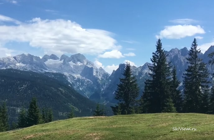 Альпийские пейзажи прекрасны